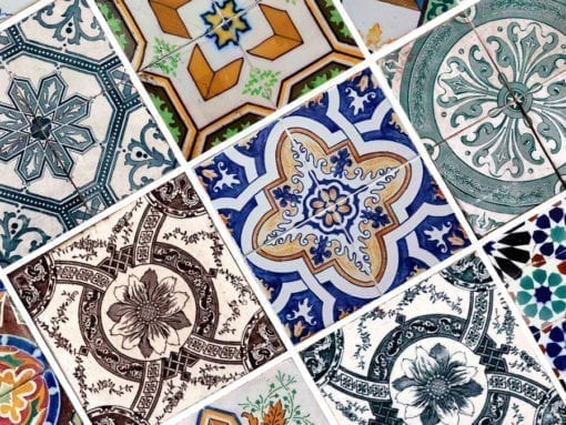 Azulejos Portugueses Autocolantes - Detalhe