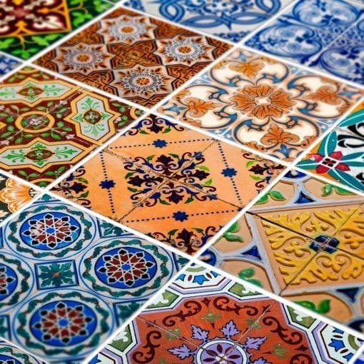 Azulejos Tradicionais Portugueses Autocolantes - Detalhe