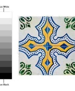 Azulejos Tradicionais Portugueses Autocolantes - Espectro de Cores