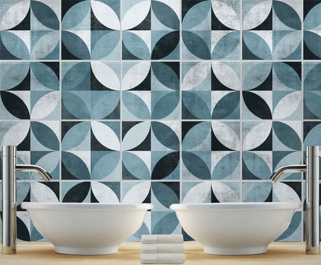 Mid Century Modern Azulejos autocolantes