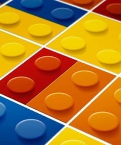 Lego Azulejos Autocolantes - Detalhe