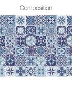 Azul Português - Composição