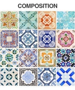 Azulejo Tradicional Espanhol - Composição