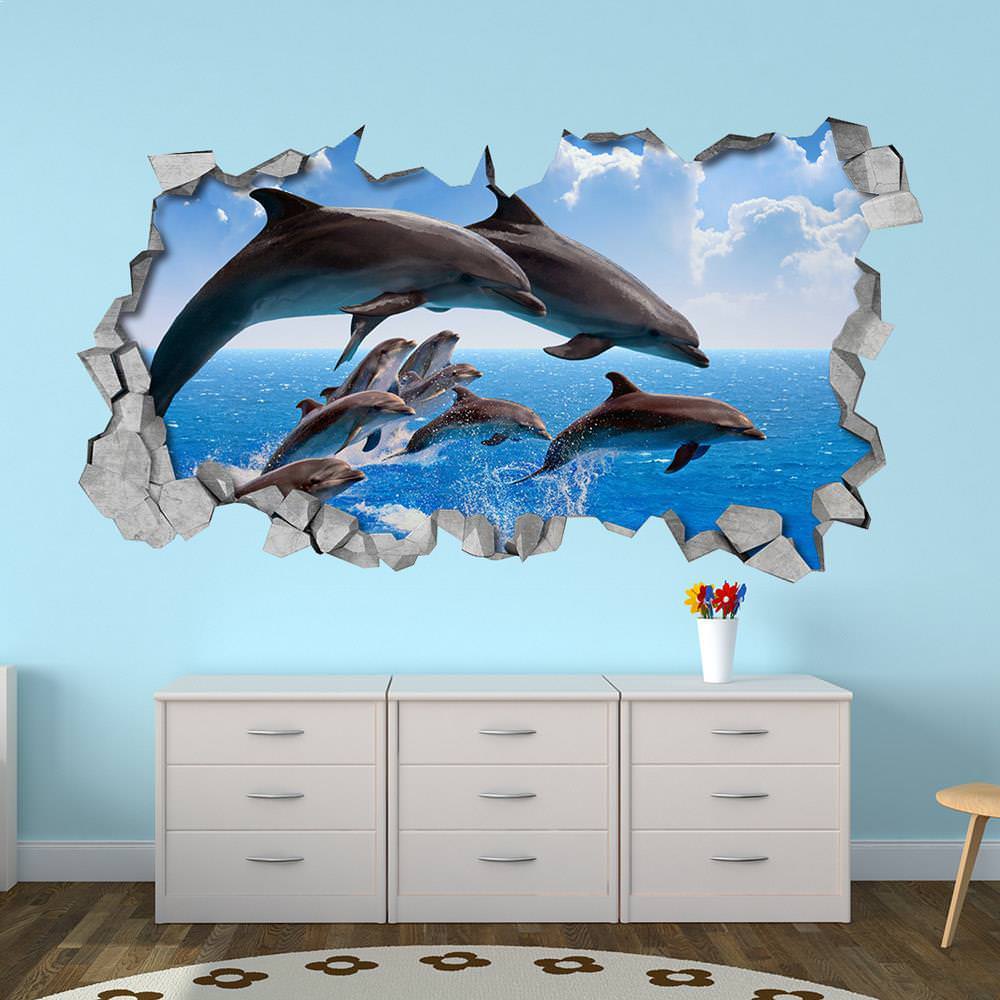 Golfinhos 3D Wallpaper