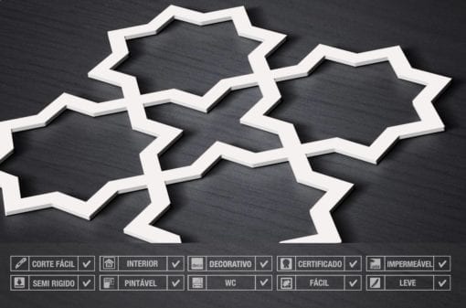 Revestimentos 3D Para Parede Quadristar Detalhe