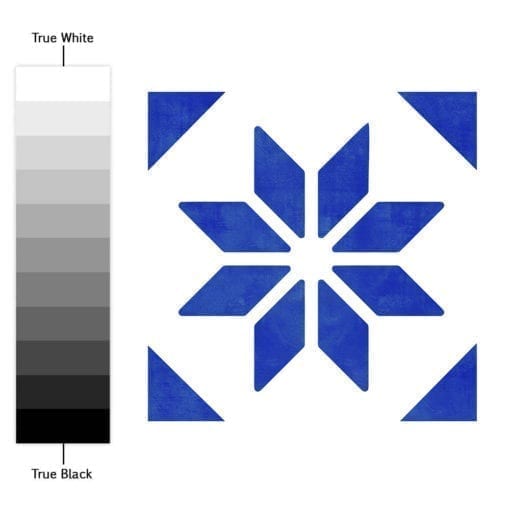 Azulejo Italiano Tradicional Autocolante - Espectro de Cores