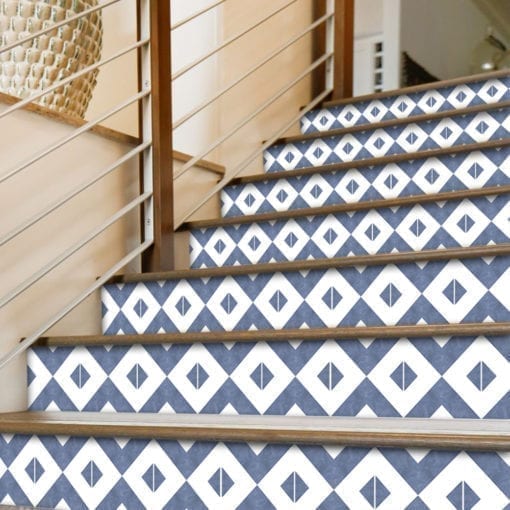 Azulejo Marroquino Tradicional Autocolante - Escadas