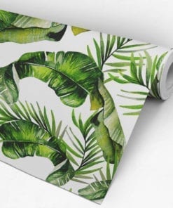 Tropical Aguarela Mural Decorativo Rolo