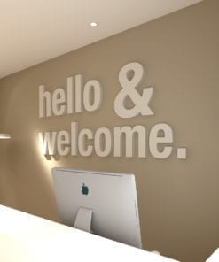 Hello & Welcome 3D Decoração Empresas