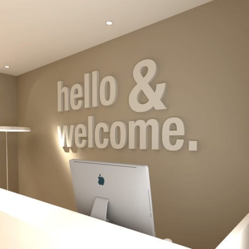 Hello & Welcome 3D Decoração Empresas