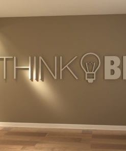 Think Big 3D Decoração de Escritório