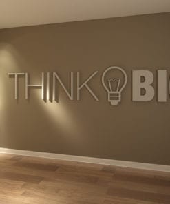 Think Big 3D Decoração de Escritório