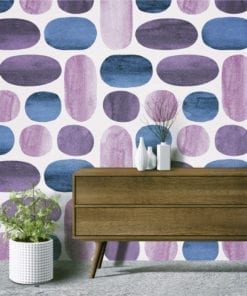 Índigo Papel de Parede Decoração