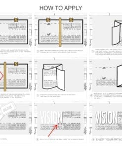 Vision & Values Decoração Escritório 3D - Aplicar