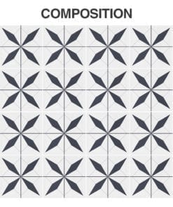 Azulejo Autocolante Marroquino - Composição