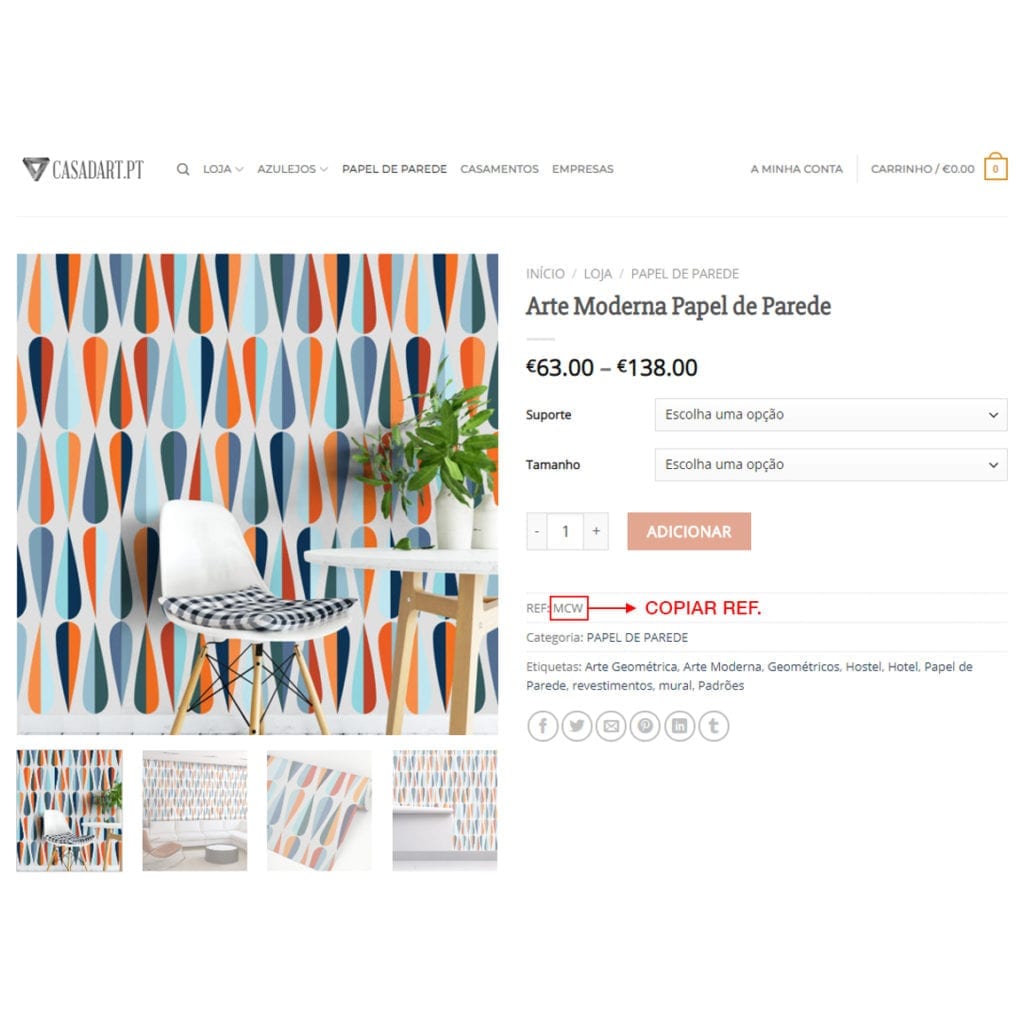 Casadart | Vinis Autocolantes, Papel de Parede e Painéis Decorativos