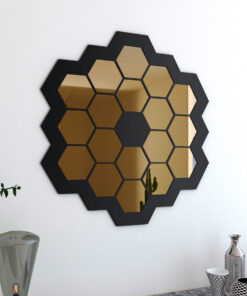 Telescópio Espacial Espelhado - Decoração 3D para Paredes