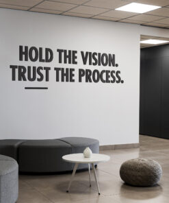 Hold the Vision Decoração Escritório 3D