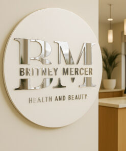 Logotipo Saúde e Beleza Personalizável