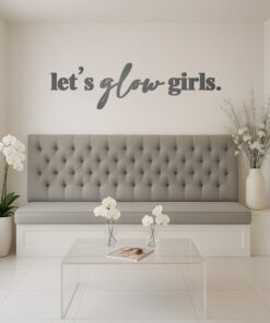 Let's Glow Girls - Decoração Parede 3D