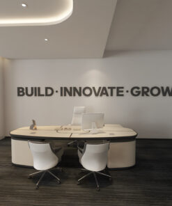 Build Innovate Grow - Decoração Parede 3D
