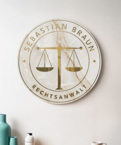 Logotipo Advogado III Personalizável