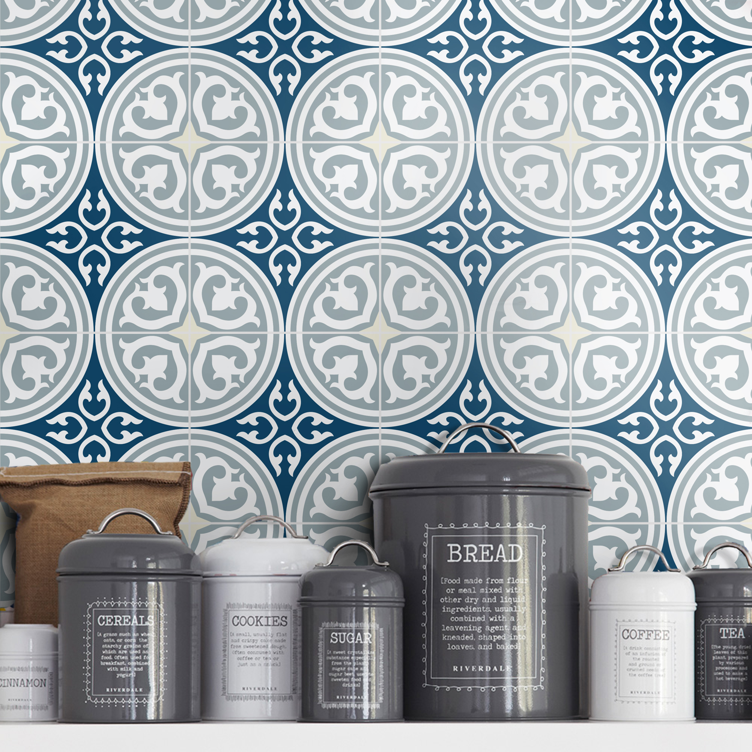Bancada_Potes | Casadart | Vinis Autocolantes, Papel de Parede e Painéis Decorativos