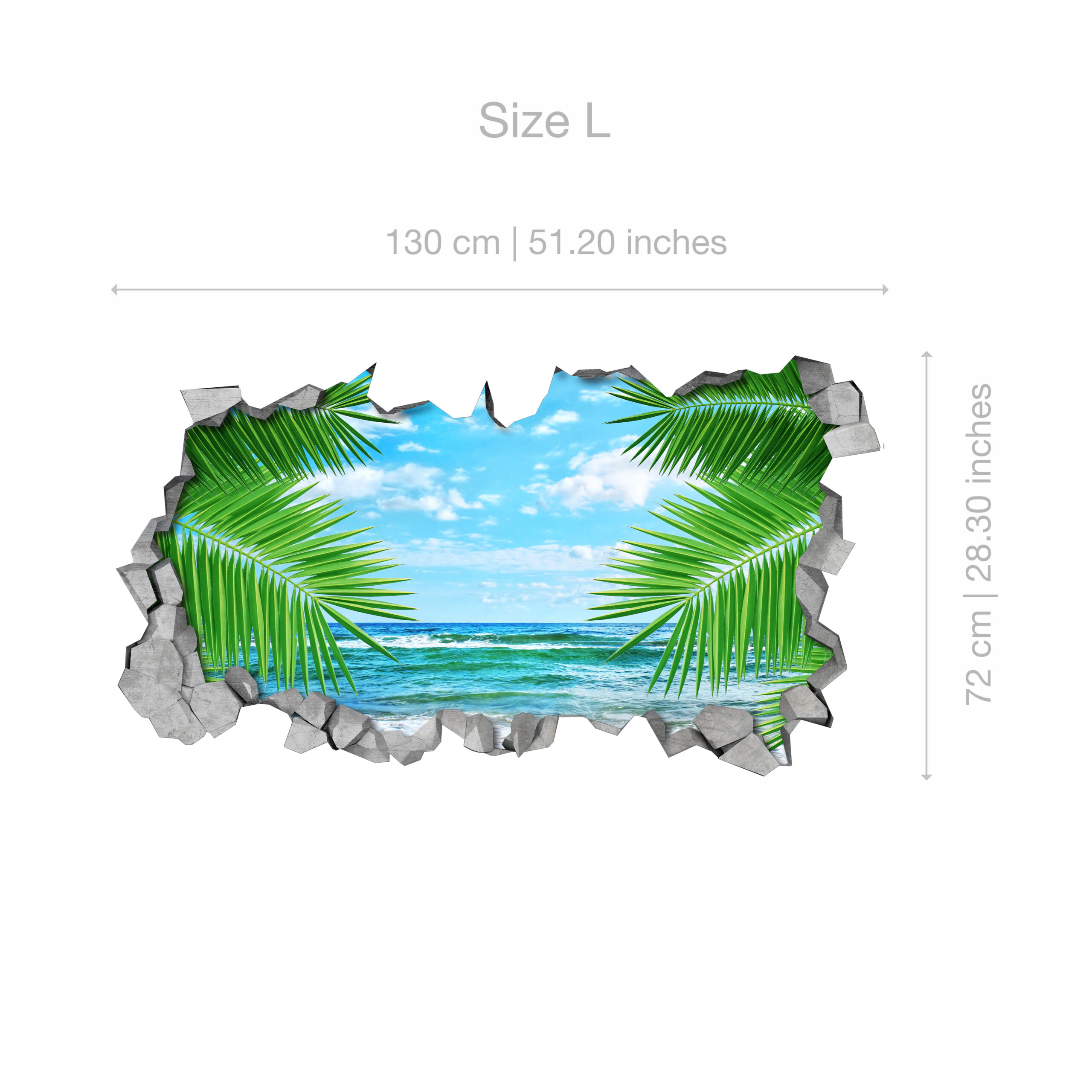 SizeL | Casadart | Vinis Autocolantes, Papel de Parede e Painéis Decorativos