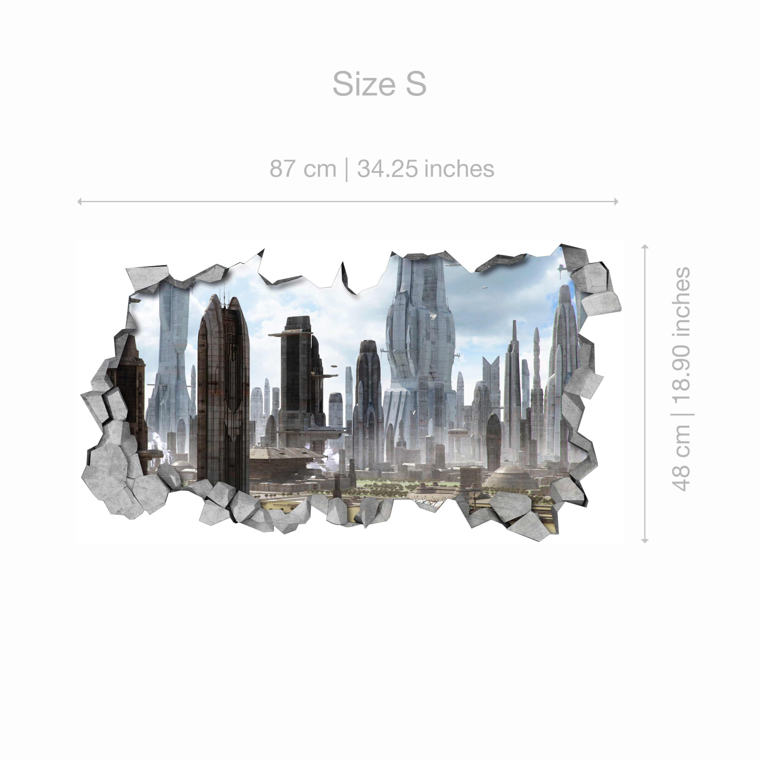 SizeS | Casadart | Vinis Autocolantes, Papel de Parede e Painéis Decorativos