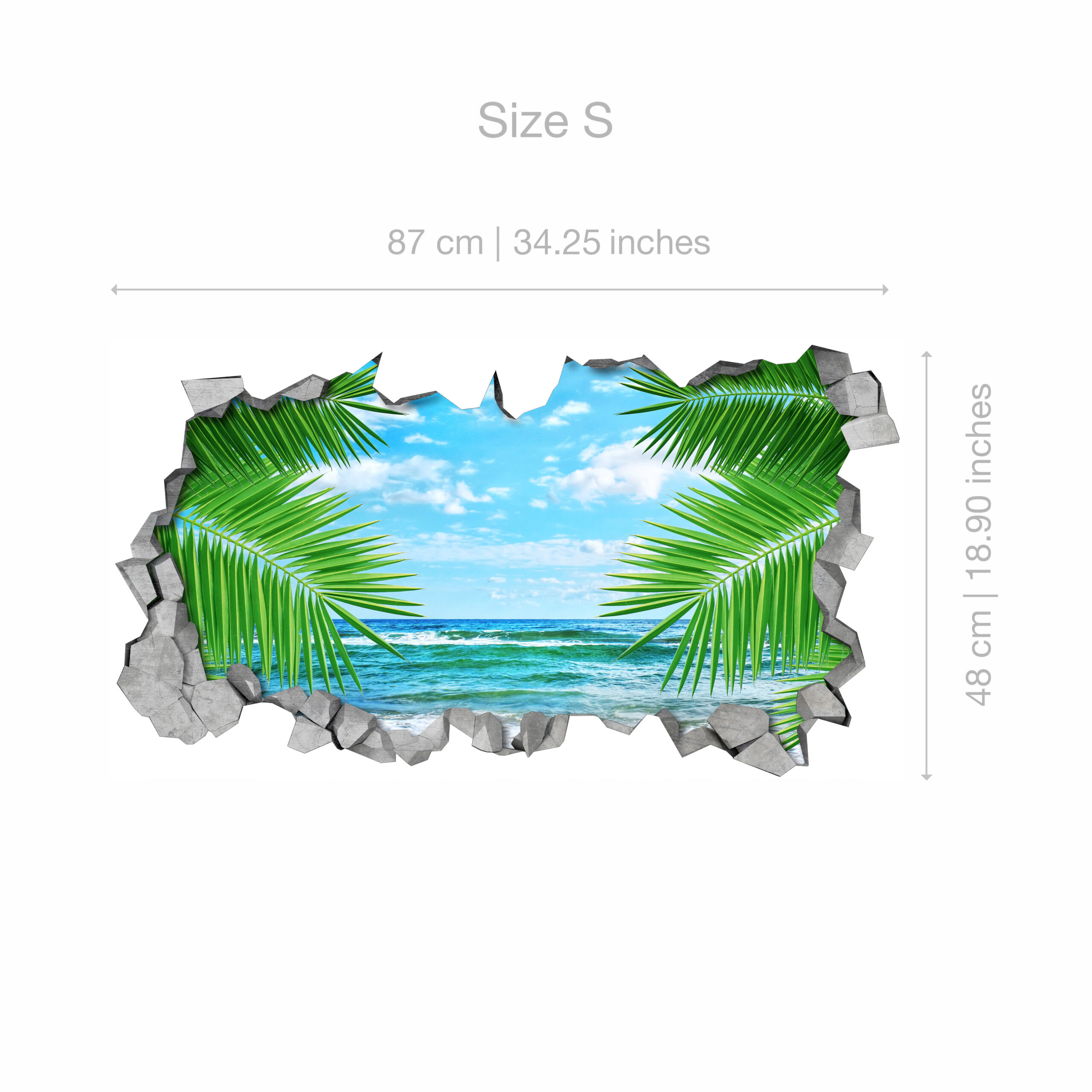 SizeS | Casadart | Vinis Autocolantes, Papel de Parede e Painéis Decorativos