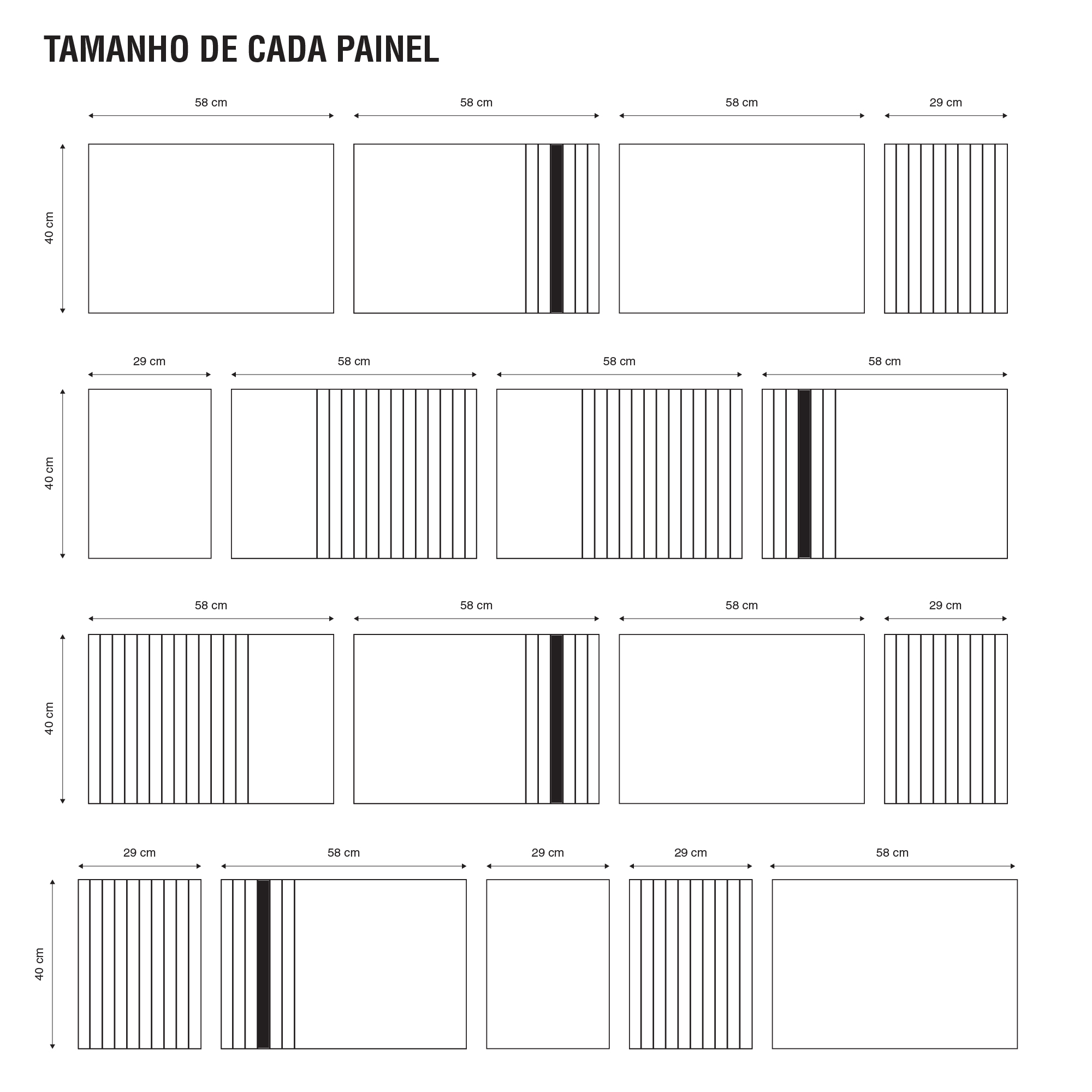medidas 2025-04 | Casadart | Vinis Autocolantes, Papel de Parede e Painéis Decorativos